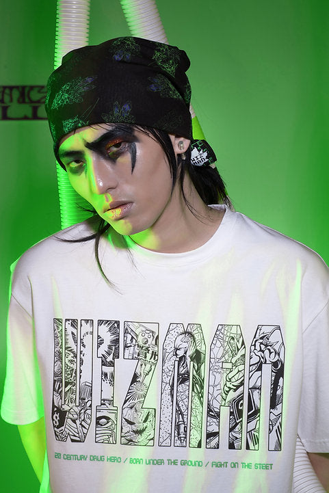 CHEMICAL KILLS COMIC PRINTED T-SHIRT